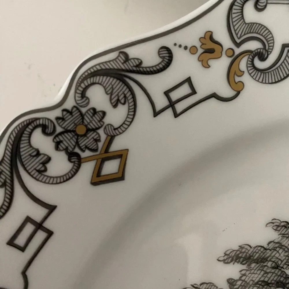 Mottahedeh Metropolitan Museum of Art Du Paquier‎ plates 4 boar dog rabbits  fox